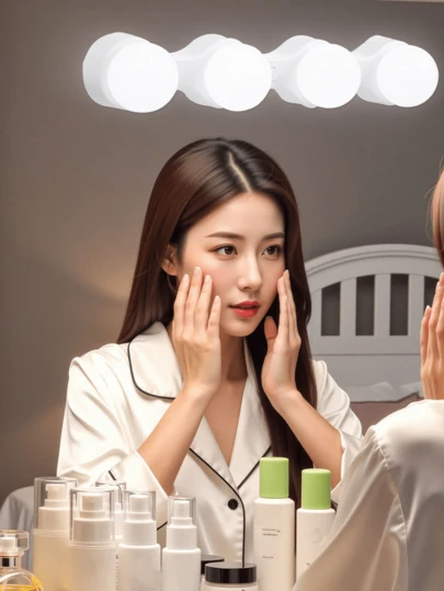 LED Soft Light Lamp, Suitable For Multiple Occasions, Rear Suction Cup For Easy Placement, Applicable For Room, Living Room, Bathroom, Hallway, Corridor, Makeup Mirror Lighting, Bedside Night Light