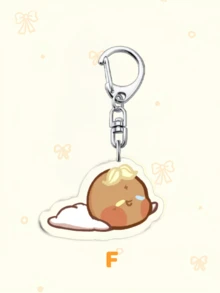 1个动漫亚克力宝贝系列饼干跑酷/饼干王国亚克力钥匙扣，动漫图案，角色造型，可作包包配饰、趣味饰品和粉丝礼物。非常适合送给男朋友、女朋友、家人、老师，也可作为派对礼物和饼干罐主题手机装饰。 - 彩色 - 查看 14