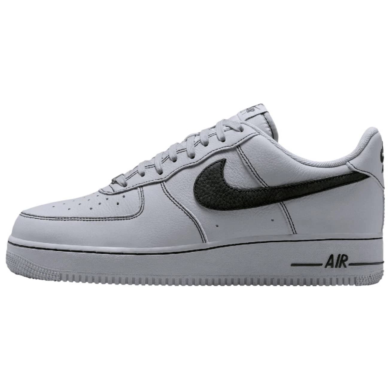 Nike Air Force 1 '07 LV8 Edge Men's Casual Sneakers Safety Orange/White HV9405-800 | Court-To-Street Style, Iconic Silhouette - Xám - Xem 1