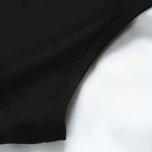 1pc Women's Y2K Angel Wing Rhinestone T-Shirt - Short Cropped Top With Angel Wing Print & Rhinestone Accent, Y2K Party Outfit, Summer Clubwear, Hand Washable Fashion Gift - màu đen - Xem 5