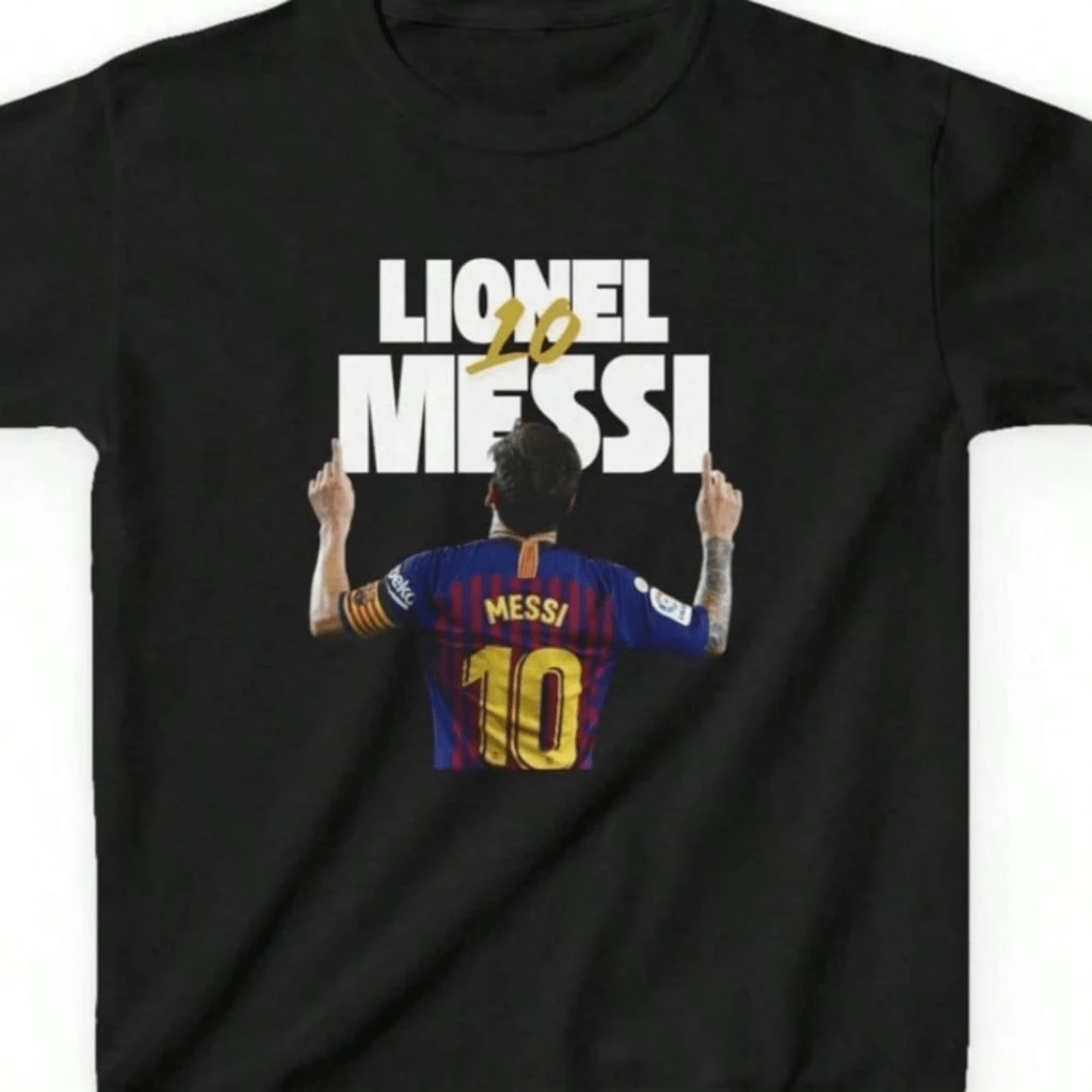 7 Lionel GOAT Celeion T-Shirt - 黑色 - 查看 1