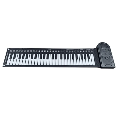 Teclado Piano Flexivel Musical Roll Up 32 Niveis Resistente