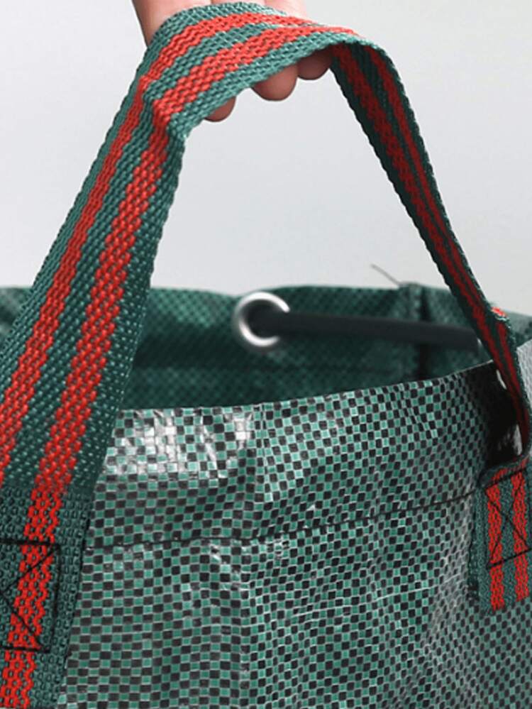 花园落叶袋，直立式大容量PP涂层防水杂物收纳袋 | 树枝落叶收集袋 | 超大容量绿色垃圾收集袋 | 花园垃圾袋 | 后院废纸袋 | 加厚面料，专为落叶设计，可重复使用，防溅水，耐磨，防污，易于清洁 - 多色 - 查看 8