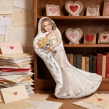 1 Customized Pillow, Personalized Pillow, Customized Picture Pad, Customized Face Doll, Personalized Spouse Doll, Customized Image Pad, Birthday Gift, Wedding Gift, Valentine's Day Gift, Family Gift, Couple Gift, Perfect Christmas Gift - 2 - View 6