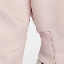 Nike 品牌logo字母針織套頭長袖純色立領保暖套頭衛衣 女款 粉紅色 - 粉色 - 查看 5