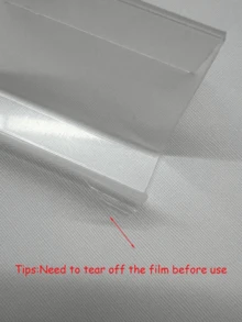 办公桌亚克力名片架，透明塑料桌面名片展示架，名片夹，名片架，亚克力名片展示架 - 彩色 - 查看 10