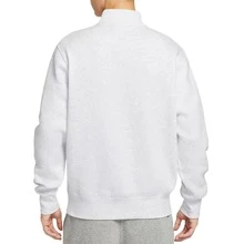 Áo nỉ cổ mở in logo Nike dành cho nam, màu trắng. - trắng - Xem 2