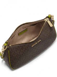 Michael Kors 女士经典链条拉链时尚百搭日常通勤单肩斜挎包 - 草甸綠地 - 查看 3