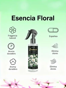 2pcs Spray Ambientador Natural de Gardenia para Interiores Aroma Relajante de Flores Frescas Elimina Malos Olores Duradero, para Sala, Baño, Dormitorio y Oficina - A - Ver 5