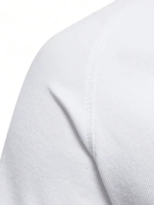 GRDR Men's Summer Casual Henley Neck Short Sleeve T-Shirt - White - View 7