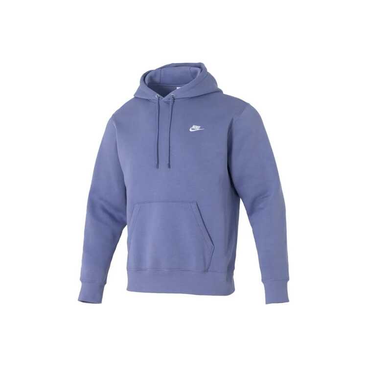 Áo nỉ có mũ lót lông cừu Nike Club dành cho nam, màu xanh dương. - Màu xanh lam - Xem 10