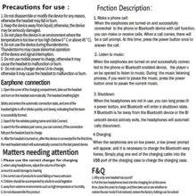 无线蓝牙5.3耳机 Type-C 透明高保真耳机 LED电量数字显示立体声耳机 - 均碼 - 查看 9