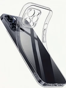 Premium Ultra-Thin Soft TPU Protective Case With Clear Back Compatible With Apple - Clear - View 5