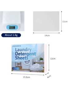 【纳米浓缩】全溶解洗衣泡腾片 | 强效去污，适用于洗衣机 - 固體 - 查看 11