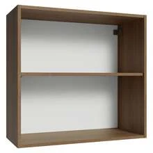 Alacena Gabinete Superior Cocina Madesa Vik 70cm MG - Marrón y Gris - Ver 9