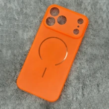 1pc Orange Ultra-Thin Matte Frosted Large Window Soft TPU Full Coverage Phone Case For Apple 17 Pro/17 Pro Max/17/16 Pro/16 Pro Max/16 Plus/16/15 Pro/15 Pro Max/15 Plus/15/14 Pro/14 Pro Max/14 Plus/14/13 Pro/13 Pro Max/13/12 Pro/12 Pro Max/12/11 Pro Max/11/11 Pro And Galaxy S26 Ultra/S26 Plus/S26/S26 Edge/S26 Pro/S25 Ultra/S25 Plus/S25/S25 Edge/S25 FE/S24 Ultra/S24 Plus/S24 - Orange - View 4