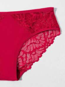 3-Piece Women's Comfortable Lingerie Set - Luxurious Lace Jacquard Push-Up Bra, High Support, Soft Breathable Fabric, Ultimate Comfort - Multicolor - View 8