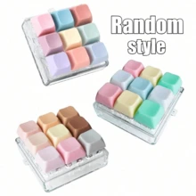 1pc Keyboard-Style Stress Relief Toy, Button-Pressing Decompression Keypad Pendant, Adult Pressure Relief And Pastime Button-Style Decompression Gift, Random Style Shipped - Multicolor - View 4