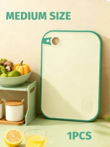 1/3PCS Plastic Cutting Board Set Thickened Cutting Board Cutting Meat Board Kitchen Preparation Board Cooked Food, Raw Food Separation Household Fruit Cutting Board Preparation Board Plastic Cutting Board, Kitchen Supplies - Multicolor - View 18