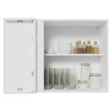 Alacena Gabinete Superior Cocina Madesa Vik 94cm BG - Blanco y Gris - Ver 5