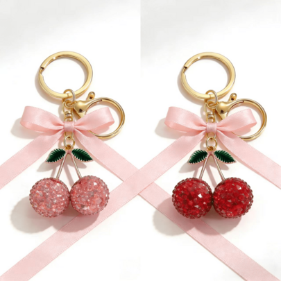 Cute Cherry Keychai…