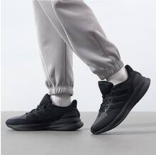 Adidas Men's ULTRARUN 5 Sports Training Running Shoes - Black - View 4