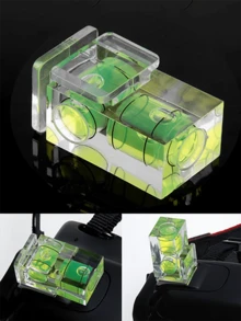 DSLR Camera Bubble Level And Lens Cap Set - Precise Calibration Tool For Optimal Shooting Angle, Compatible With Nikon, Canon, Cameras - Silicone Material - Multicolor - View 13