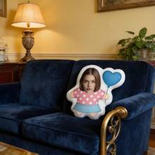 1 Customized Pillow, Personalized Pillow, Customized Picture Pad, Customized Face Doll, Personalized Spouse Doll, Customized Image Pad, Birthday Gift, Wedding Gift, Valentine's Day Gift, Family Gift, Couple Gift, Perfect Christmas Gift - 3 - View 4