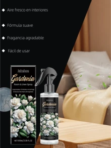 2pcs Spray Ambientador Natural de Gardenia para Interiores Aroma Relajante de Flores Frescas Elimina Malos Olores Duradero, para Sala, Baño, Dormitorio y Oficina - A - Ver 11