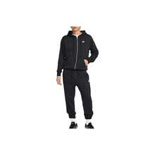 Áo khoác cardigan dài tay có mũ, khóa kéo, kiểu Pháp, Nike Club dành cho nam, màu đen. - màu đen - Xem 5