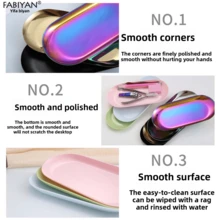 INS Nail Salon Disinfection Box, Jewelry Metal Tray, Dessert Tray, Special Box For Manicure - Multicolor - View 6