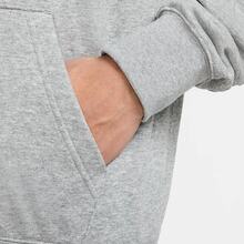 Nike Club 拉鍊開襟衫法式長袖連帽外套衛衣 男款 灰色 - 灰色 - 查看 6