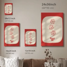 1pc Lucky You Lucky Me Poster, Inspirational And Motivational, Easter Decor Framed Wall Art, Wrapped Canvas Poster Vintage Prints, Lucky You - Modern, Graphic Design, Typography, Modern Style, Birthday Party Decor, Decorative Wall Art For Living Room Bedroom Office, Hanging Hardware Included - Wrapped Framed Canvas, Vertical - 有框畫布 - 查看 10