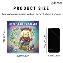 GDTME Cute Corner Art: Sách tô màu đơn giản và nổi bật dành cho người lớn và thanh thiếu niên, hoàn hảo làm quà tặng Lễ Phục Sinh, Ngày của Mẹ, Ngày của Cha, mùa cưới và sinh nhật. Những họa tiết đáng yêu giúp giảm căng thẳng, tuyệt vời cho những người bạn thích tô màu và không khí tựu trường (Sách tô màu thư giãn). Quà tặng cho mẹ, K-Pop, Trường học, Sách tô màu, Văn phòng phẩm, Quà tặng Lễ Phục Sinh, Trang trí phòng, Đồ dùng học tập, Đồ dùng văn phòng, Quà tặng, Đồ nhét túi quà, Đồ chơi, Đồ dùng tiệc tốt nghiệp 2026. - Góc nhỏ ảo giác - Xem 4