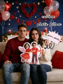1 Customized Pillow, Personalized Pillow, Customized Picture Pad, Customized Face Doll, Personalized Spouse Doll, Customized Image Pad, Birthday Gift, Wedding Gift, Valentine's Day Gift, Family Gift, Couple Gift, Perfect Christmas Gift - 6 - View 3