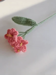 Bộ quà tặng hoa trái tim móc len 1 chiếc - Tác phẩm nghệ thuật thủ công bằng len, trang trí lãng mạn vĩnh cửu, thích hợp cho Ngày của Mẹ, Ngày Nhà giáo, Sinh nhật, Lễ tốt nghiệp - Hoa nhân tạo tự làm tinh tế, dùng để trang trí nhà cửa, Ngày Valentine, làm quà tặng cho người thân yêu. - Nhiều màu đừng quên tôi - Xem 16