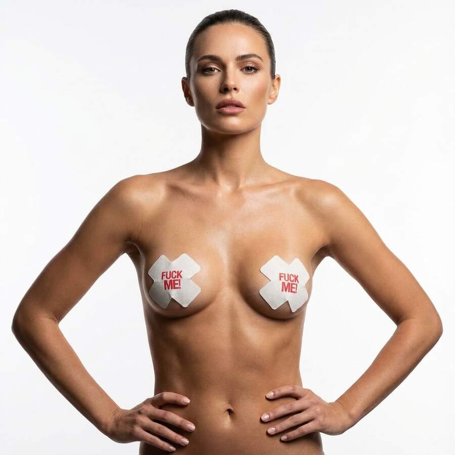 X-Shaped Nipple Covers – Ultra-Thin Like Cicada Wings, Breathable & Weightless, All-Day Comfort - 彩色 - 查看 1
