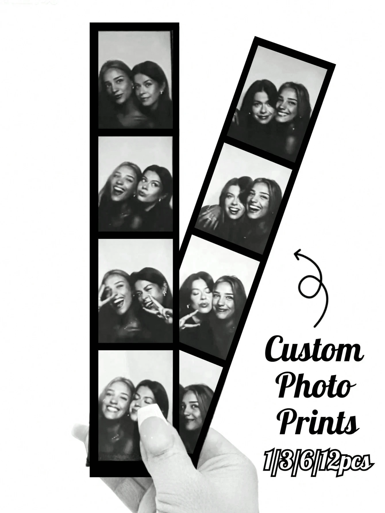 定制照片打印 | 浪漫情侣礼物、周年纪念纪念品、情人节惊喜个性化照片 | 适合情侣、浪漫礼物爱好者、周年纪念庆祝者、情人节策划者、约会之夜组织者、情侣礼物制作者、爱情回忆爱好者 | 支持上传情侣照片、浪漫情侣照、周年纪念照、情人节礼物照片 - 多色 - 查看 1