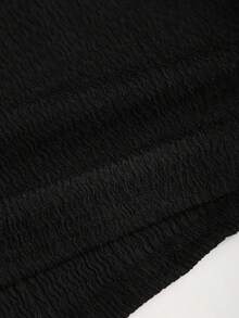 Đầm ôm sát một vai gợi cảm mới cho mùa xuân/hè 2026 dành cho nữ, đầm co giãn màu trơn, trang phục dự tiệc/club mùa xuân/hè/thu, thiết kế ôm sát thanh lịch màu đen. - màu đen - Xem 6