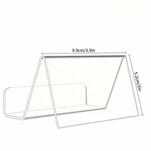 办公桌亚克力名片架，透明塑料桌面名片展示架，名片夹，名片架，亚克力名片展示架 - 彩色 - 查看 13
