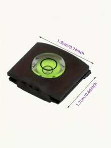 DSLR Camera Bubble Level And Lens Cap Set - Precise Calibration Tool For Optimal Shooting Angle, Compatible With Nikon, Canon, Cameras - Silicone Material - Multicolor - View 15