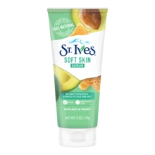St. Ives [170克] 圣艾芙牛油果蜂蜜磨砂膏 | 温和配方，滋养肌肤 | 排名第一的磨砂膏品牌，为身体和面部带来温和SPA体验 | 无油配方，经皮肤科医生测试 | 100%天然去角质颗粒，温和去除粗糙角质，令肌肤焕发光彩 - Avocado & Honey - 查看 2