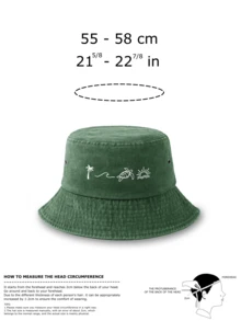 1 Mũ tai bèo cổ điển unisex đã qua xử lý - Họa tiết cây cọ nhiệt đới, sóng biển, rùa và mặt trời - Có sẵn các tông màu đất (đen, xanh navy, xám, kaki) và màu nổi bật (đỏ tía, vàng nghệ) - Chất liệu mềm mại, dễ gấp gọn, thích hợp cho kỳ nghỉ biển và du lịch đảo. - bãi biển - Xem 8