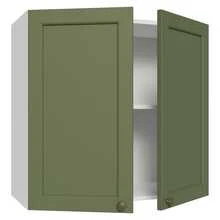 Alacena Gabinete Superior Cocina Madesa Vik 70cm BV - Blanco y Verde - Ver 8