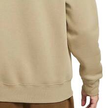 Nike Swoosh 透氣圓領套頭長袖衛衣 男款 卡其色 - 卡其色 - 查看 4