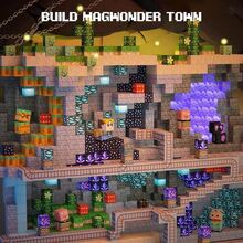 50/100/200/300块磁性积木 - 打造矿业世界和磁性洞穴世界，建筑积木立方体玩具套装，磁性积木可搭建矿业世界，STEM教育感官玩具，适合3岁以上儿童，促进专注力和创造力，送给男孩女孩的绝佳礼物 - 彩色 - 查看 7