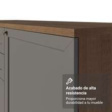 MADESA Baker's Racks - Brown and Grey - View 9