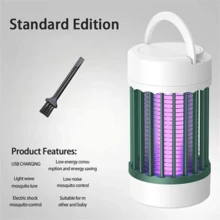 USB Powered Mosquito Repellent Lamp, Insect Killer Lamp, Mosquito Trap Lamp. Can Be Hung Up, Portable And Compact. Ultraviolet Wavelength Technology, 360-Degree Ring-Shaped High-Voltage Electric Shock. Two Lighting Modes (Mosquito Repellent & Trap, And Night Light) Suitable For Bedroom, Dorm, And Outdoor Camping. An Essential Mosquito And Insect Repelling Device For Summer. - Nhiều màu - Xem 10