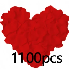 1000pcs Artificial Silk Rose Petals, Suitable For Weddings, Red Rose Petals Decor, Lifelike Satin Rose Petals, Create Wedding Atmosphere, Red Rose Petals, Rose Petal Decor, Everlasting Rose Petals, Rose For Your Loved Ones, Romantic Wedding Decor And Gift For Partner, Gift Box Filler, Romantic Aisle And Room Decor, Wedding Aisle Petals, Wedding Decor, Holiday Petals - Multicolor - View 16