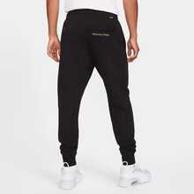 Nike Adidas FOS Solid Color Skin-Friendly Comfortable Knit Sports Pants For Men - Black - View 4